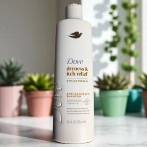 Dove Damage Therapy Derma Shampoo Dryness + Itch, 12.0 fl oz (New)